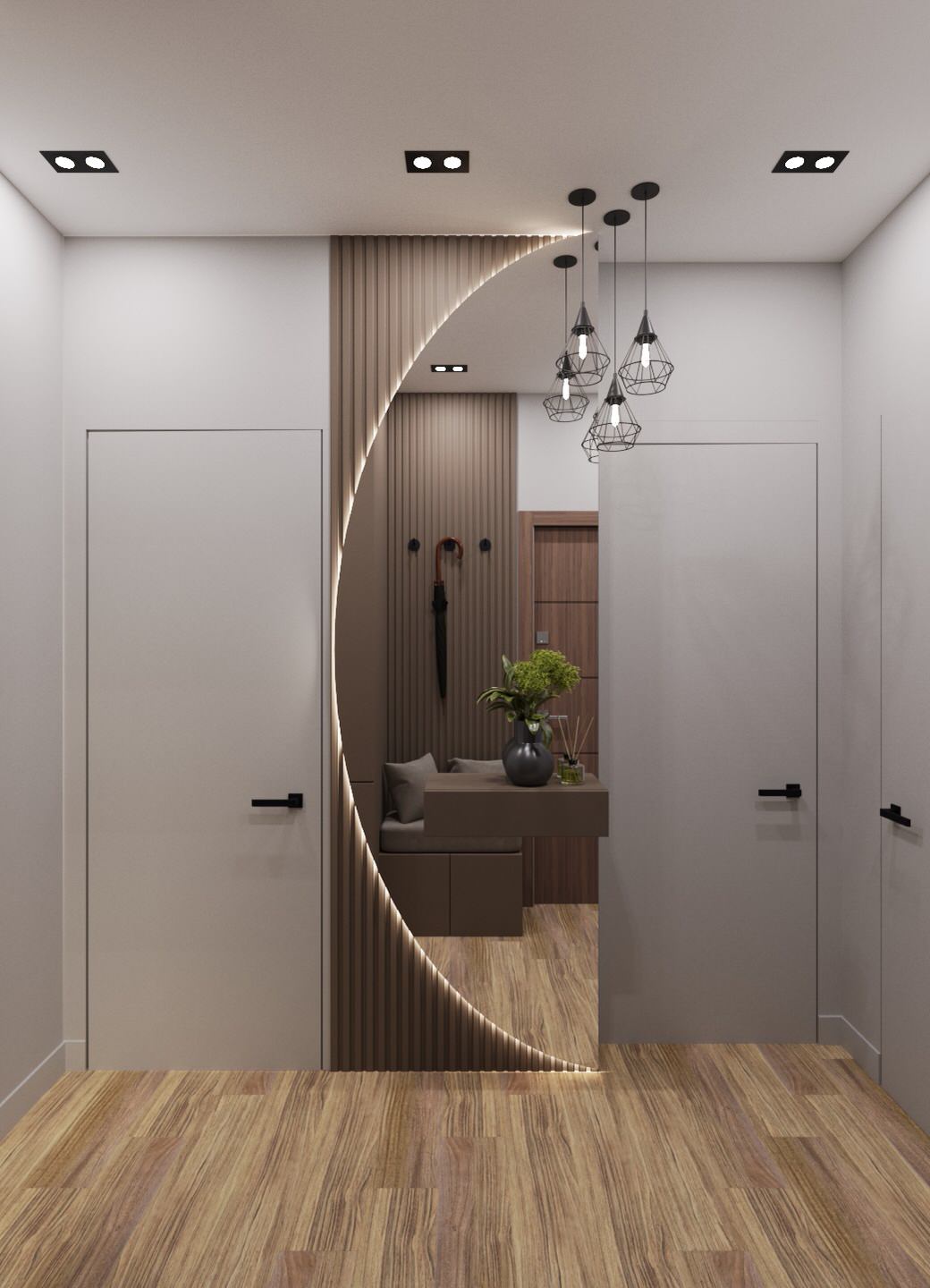 Стильная двухкомнатная квартира для молодой пары