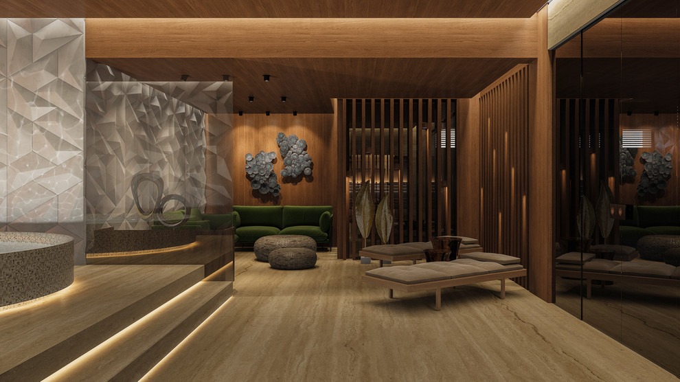 Интерьер загородного дома в ЖК "Южные Горки"