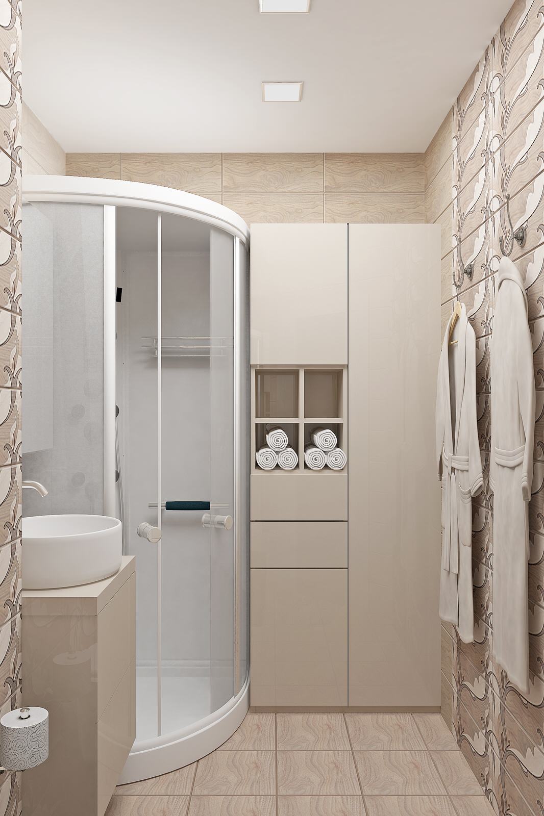 Дизайн двухкомнатной квартиры в Уфе «BONJOUR»