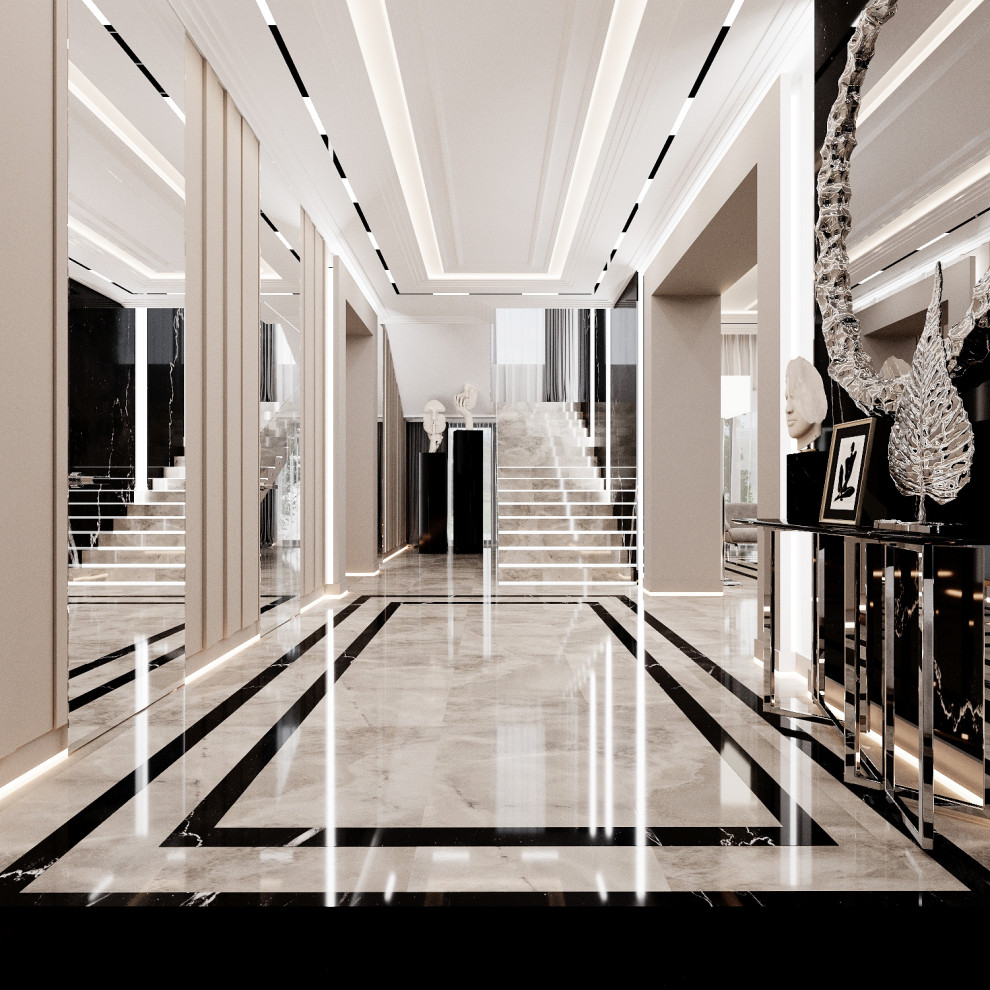 Дизайн гостиной в частном доме