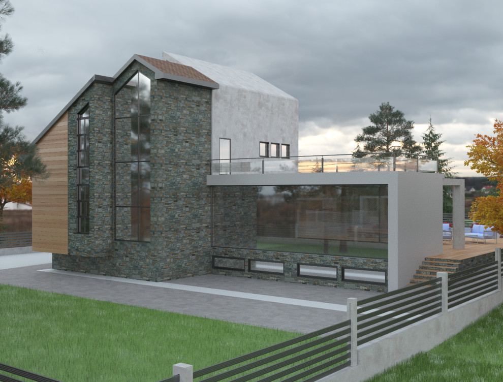 Обложка проекта: Проект жилого дома в Северной Осетии