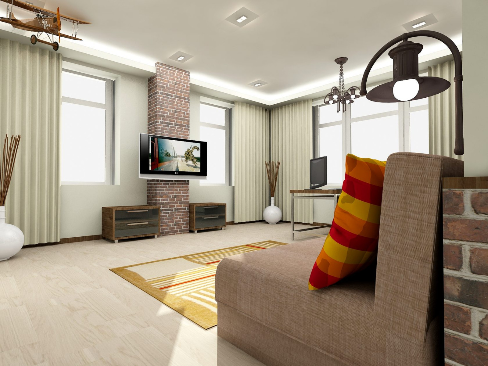 Проект интерьера дома 1200 м2 в г.Москва