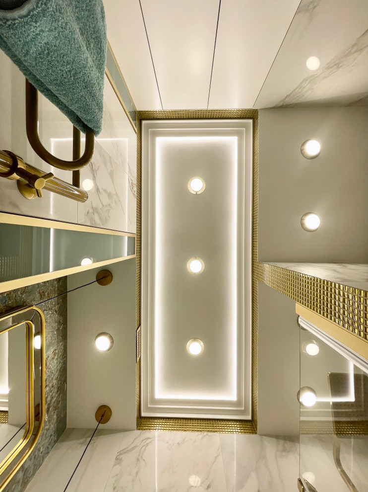 Проект в бирюзовых тонах