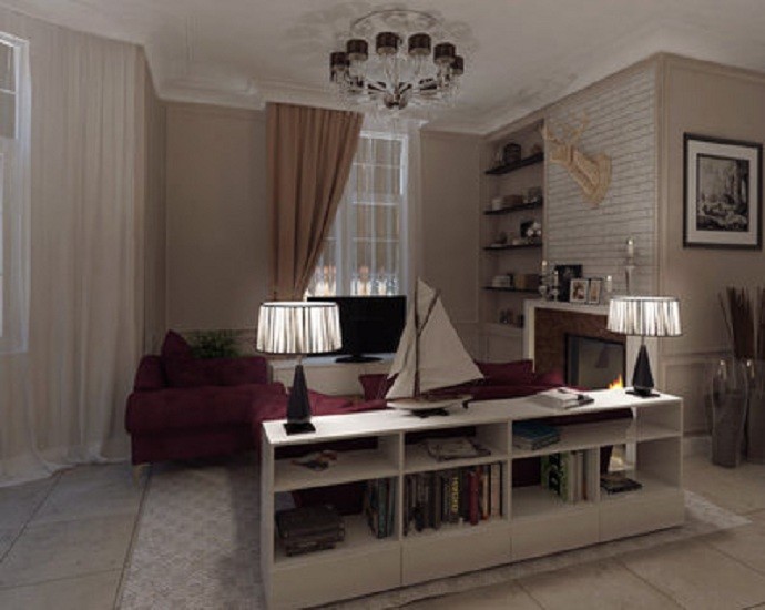 Таун хаус в современном стиле с элементами ар деко.