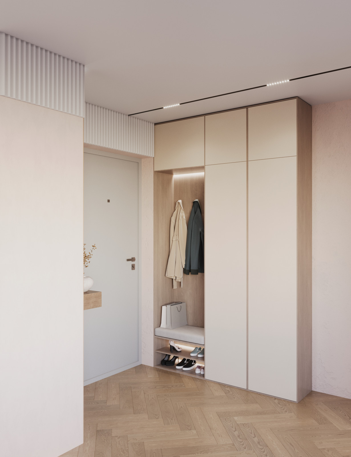 Квартира с радиальной стеной