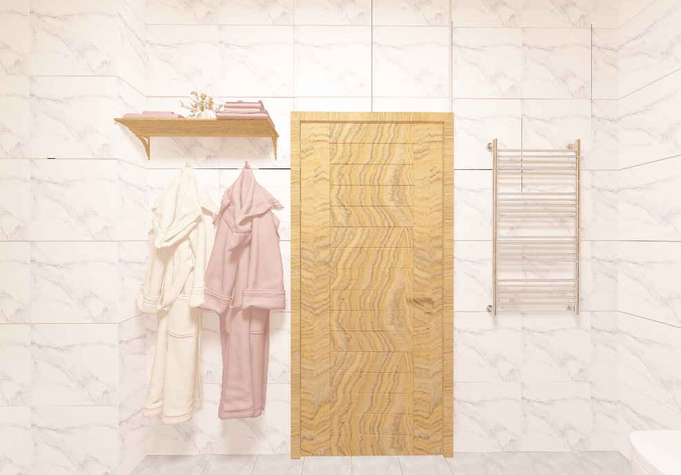 Обложка проекта: Дизайн проект ванной комнаты