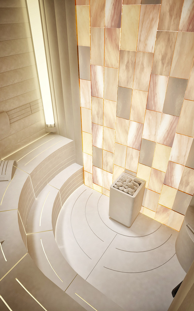 Дизайн-проект сауны Банного комплекса в пос.Жилино