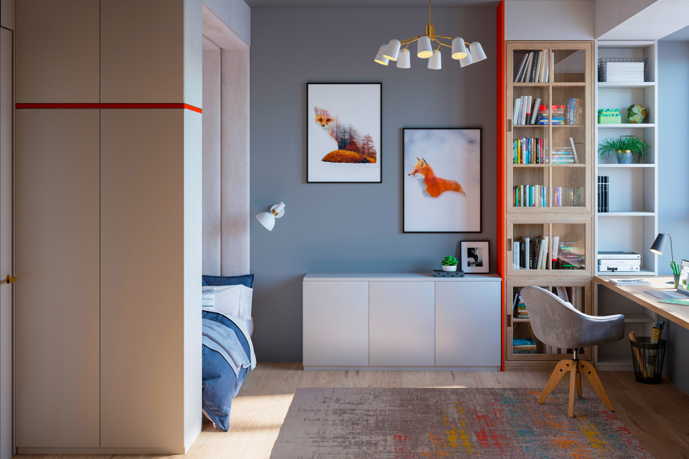 Дизайн интерьера  3-х комнатной квартиры 113 кв.м. - ЖК «LIFE-Ботанический сад»