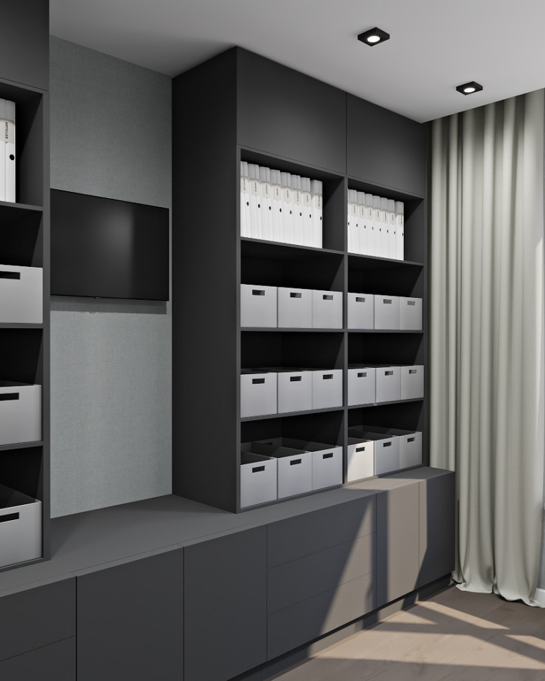 Кабинет в современном стиле