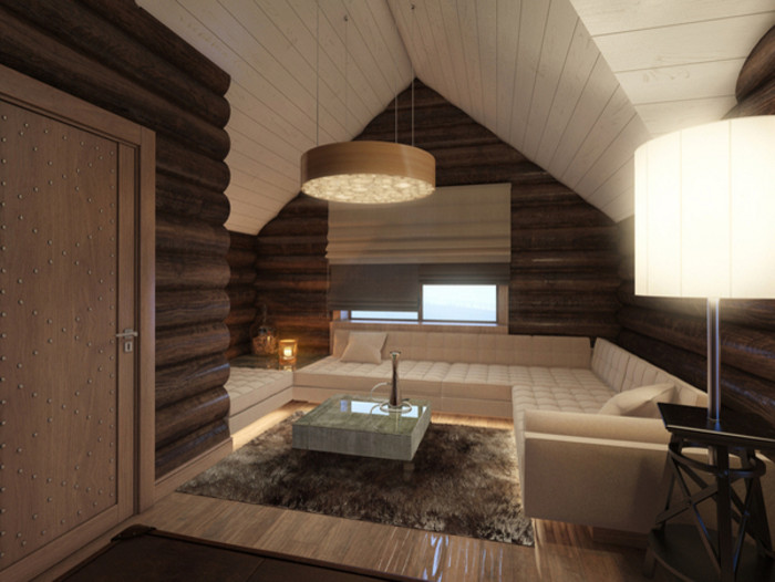 Коттедж Камчатский сруб