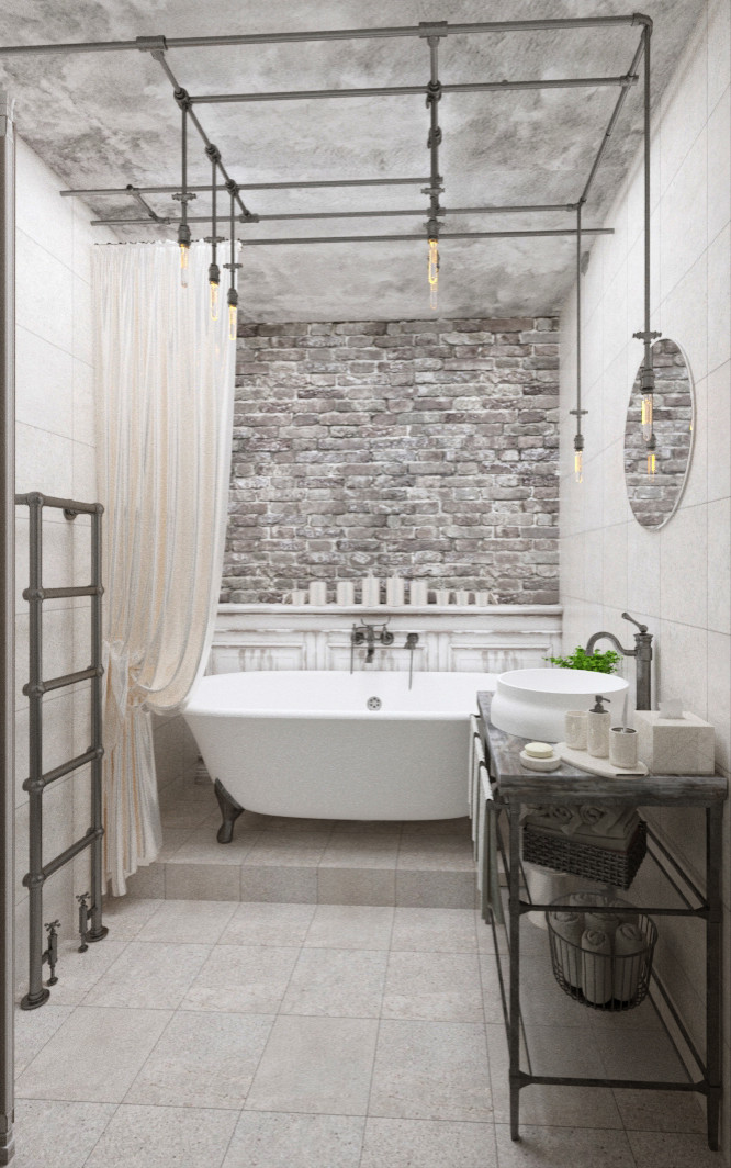 КВАРТИРА В СТИЛЕ ЛОФТ С ЭЛЕМЕНТАМИ ВЕСТЕРНА.