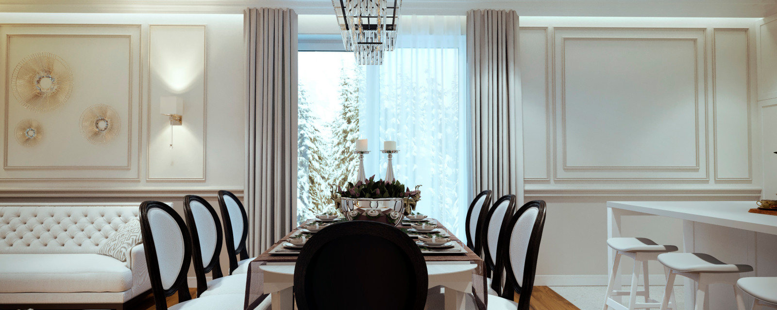 Элегантная классика частной резиденции