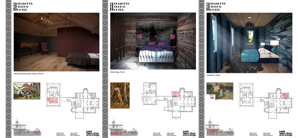 Проект-реконструкция. Концепция гостевого дома «Astashevo Terem Hotel»