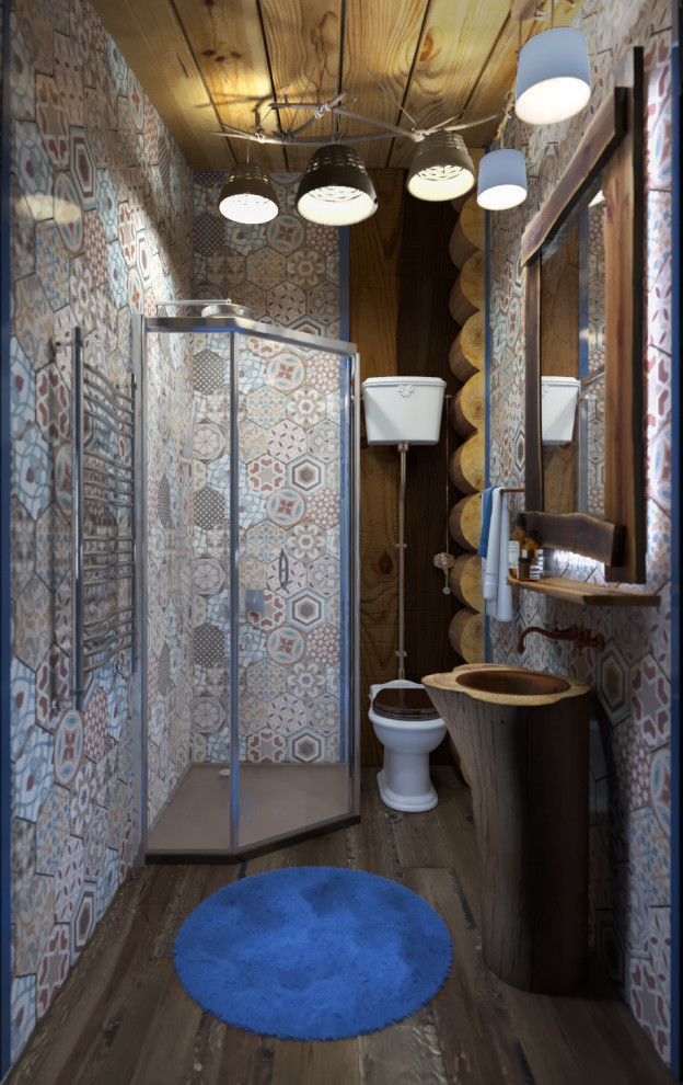 Гостевой деревянный домик, 2 этажа,