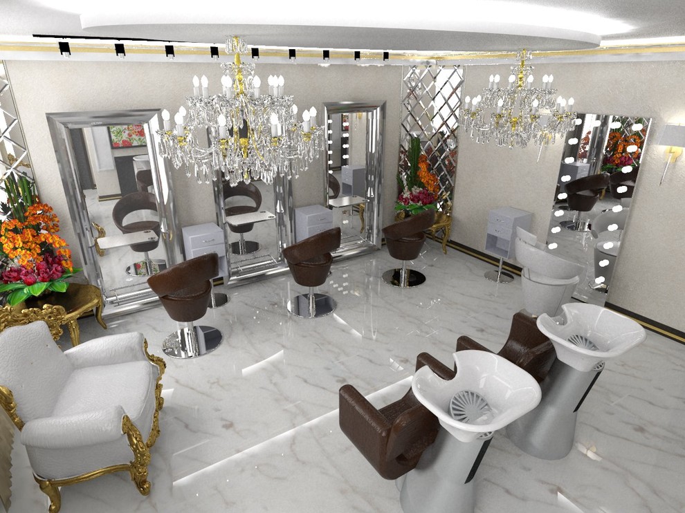 Дизайн интерьера салона красоты