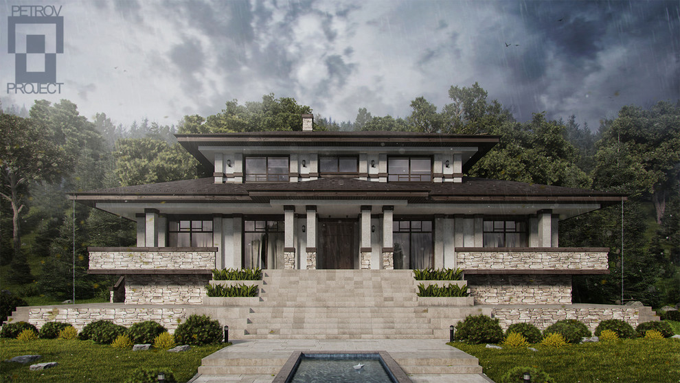 Проекты в стиле Ф.Л.Райта \ Wright style