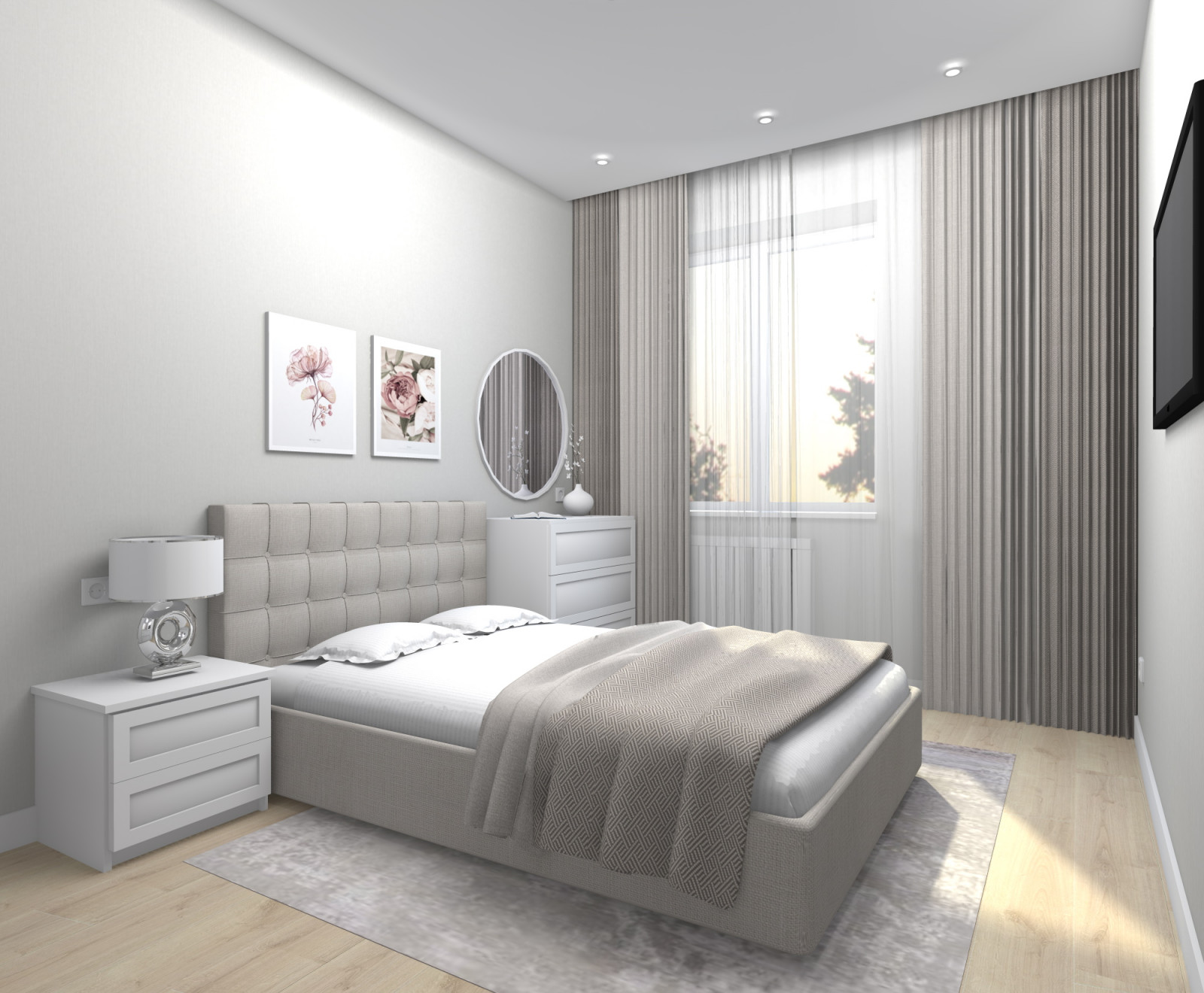 Дизайн-проект двухкомнатной квартиры по ул. Суворова