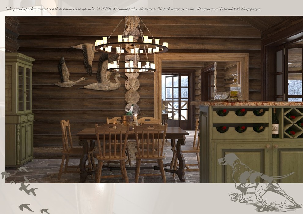 Hunting Lodge of the Park Ensemble "Maryino" of Prince Bariatinsky / Охотничий