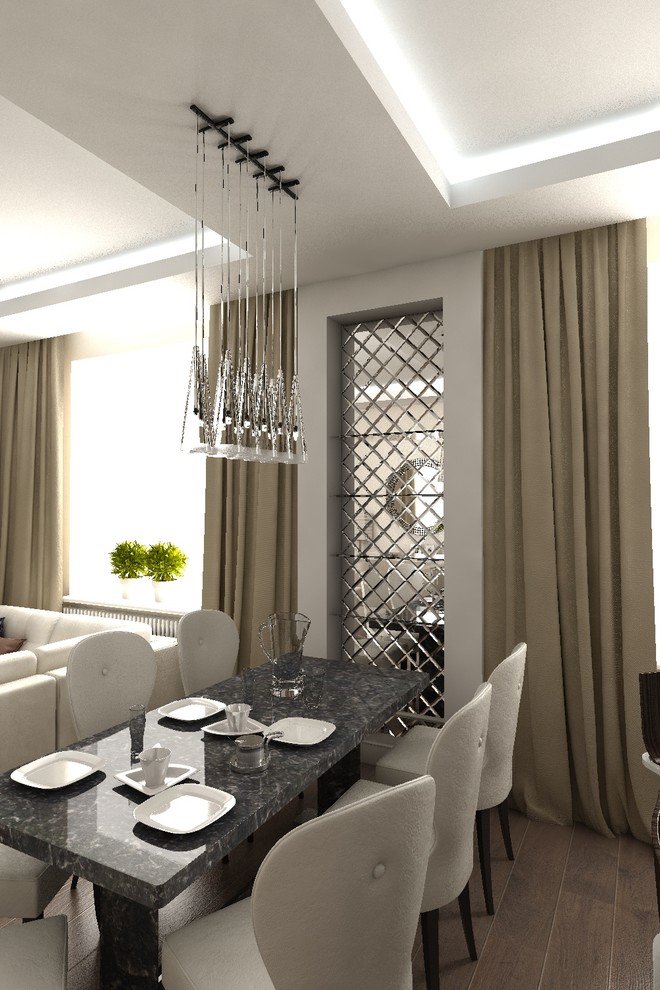 Дизайн-проект 2-х комнатной квартиры 108 м2