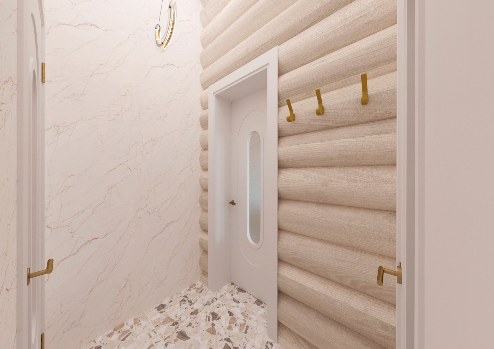 Дизайн интерьера в доме-срубе