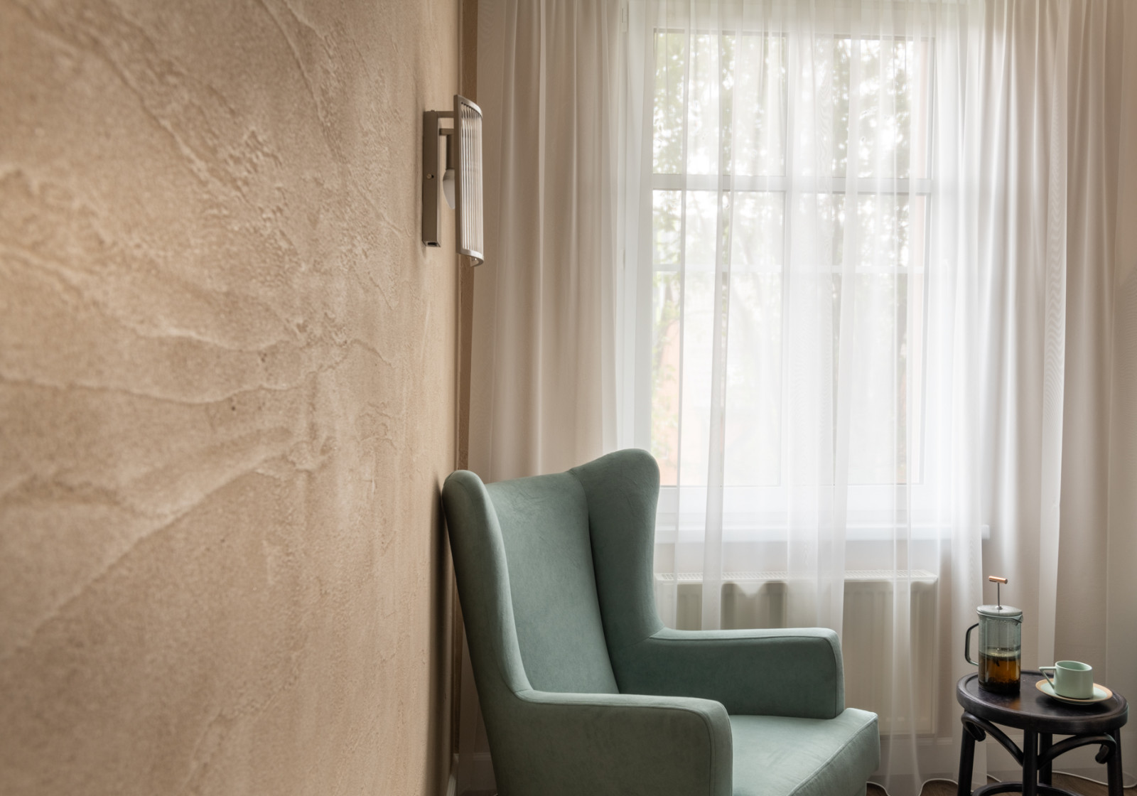 Глиняная штукатурка и американская классика