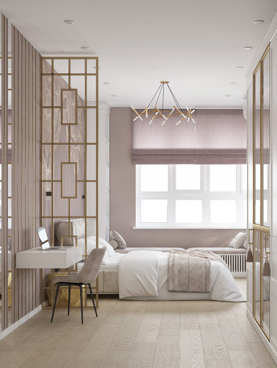 Элегантная квартира в Москве для молодой семьи