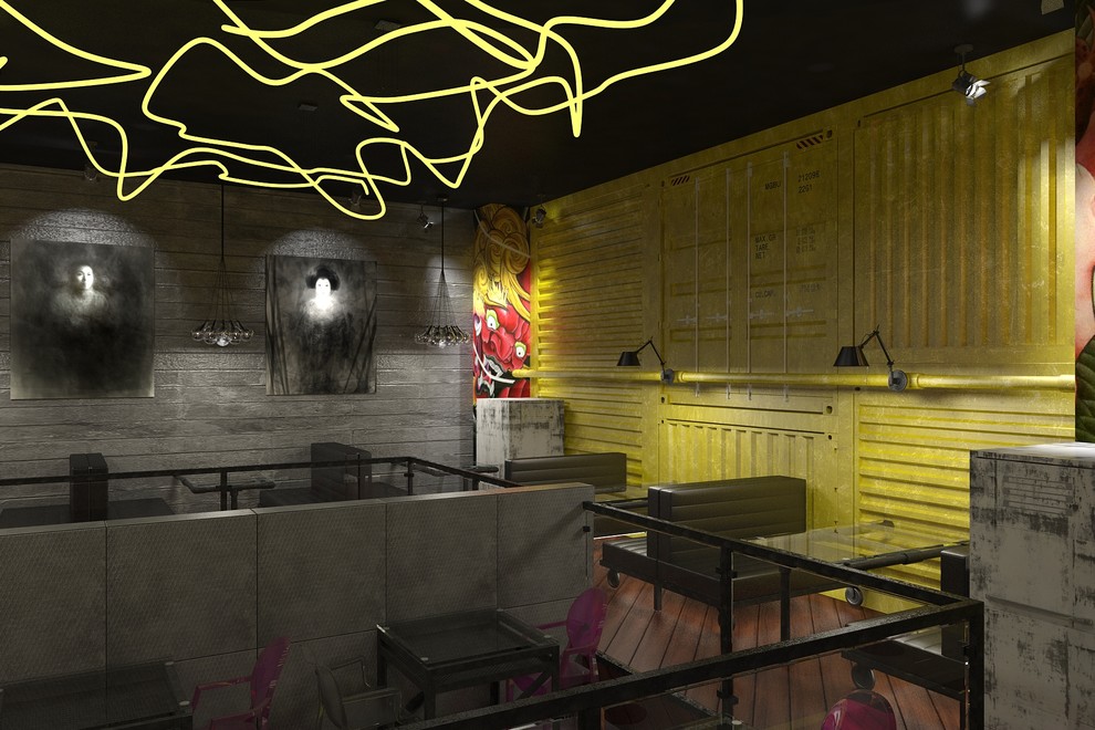 Общественный интерьер. Ресторан японской кухни Инари