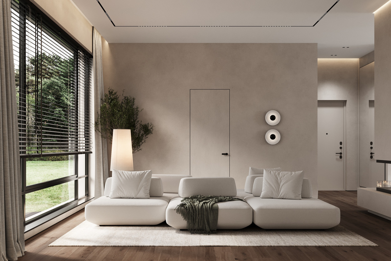 Проект интерьера для загородного дома в Липецке