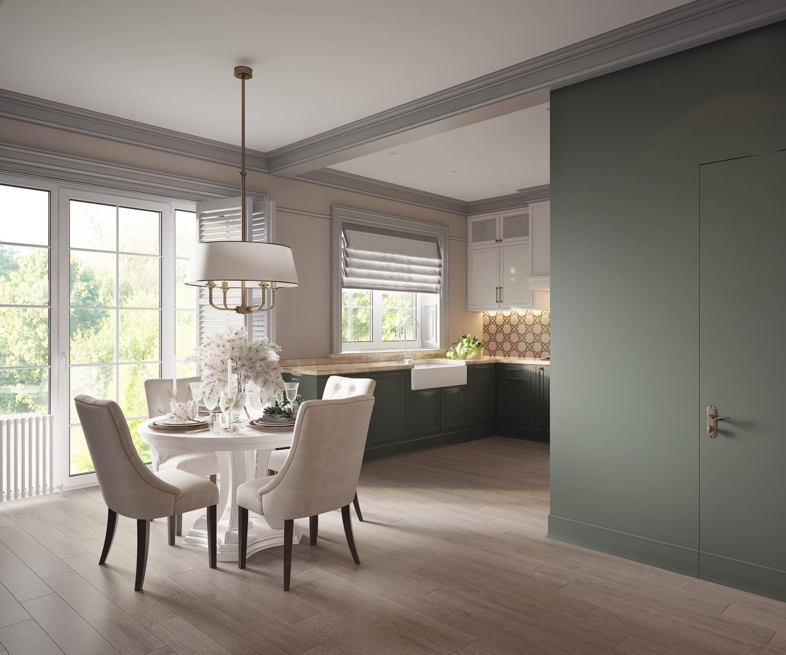 Дом 200 кв.  в Американском стиле - Дмитровское шоссе