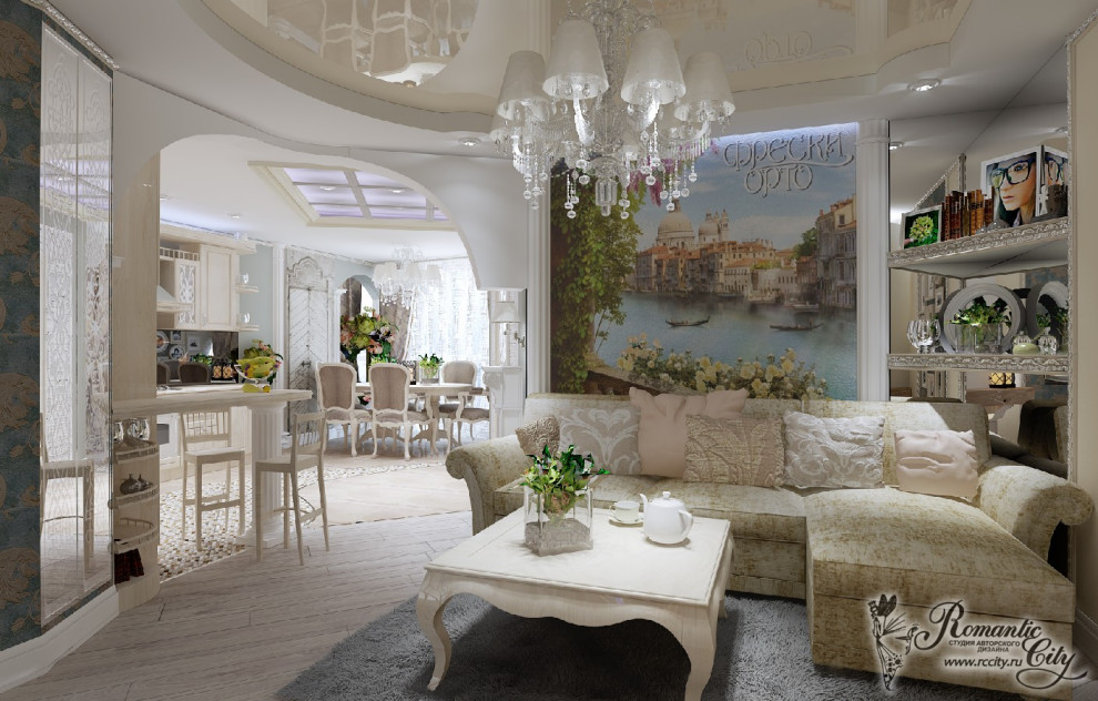 Дизайн однокомнатной квартиры в ЖК Европейский