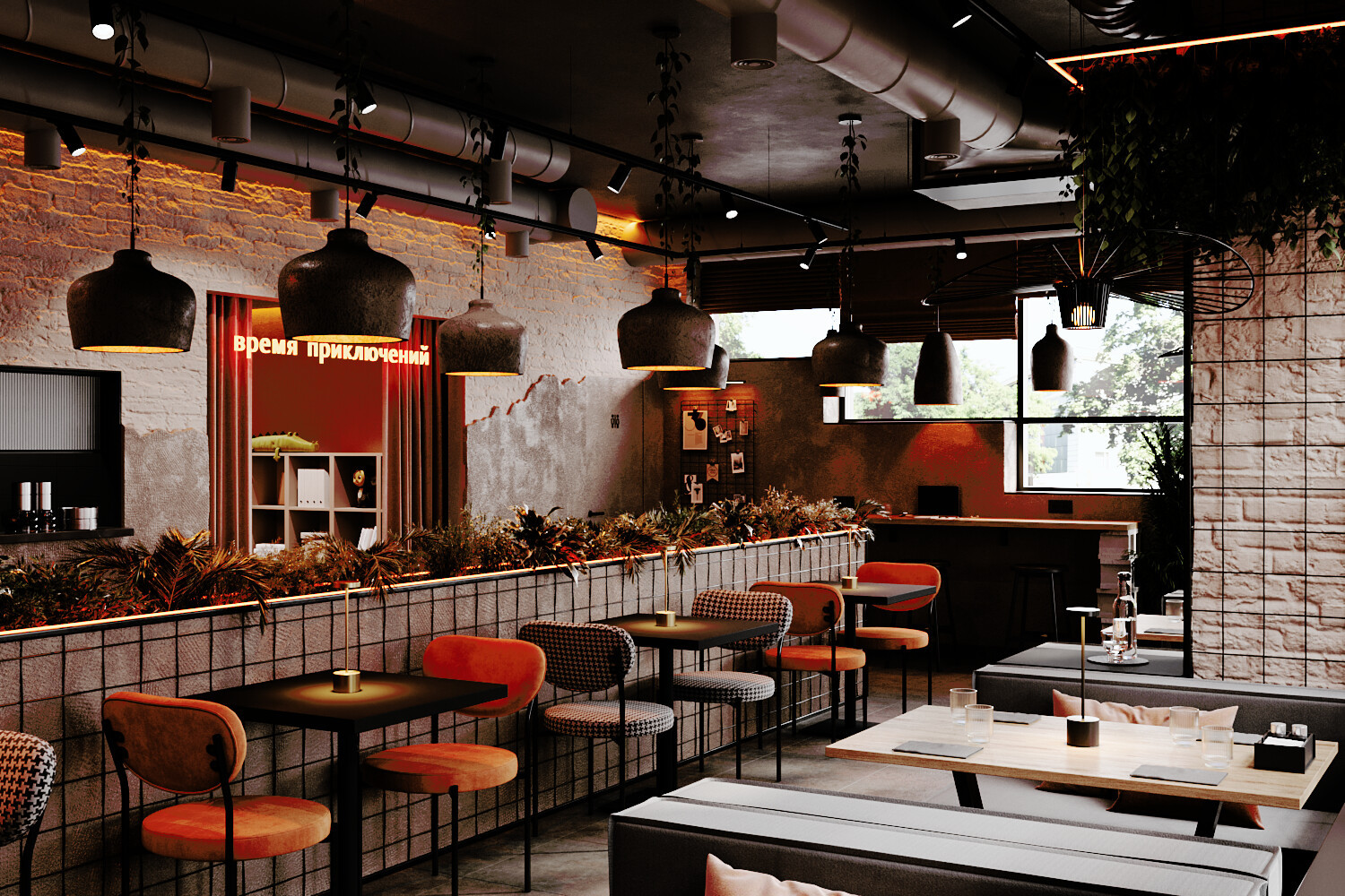 Дизайн-проект ресторана