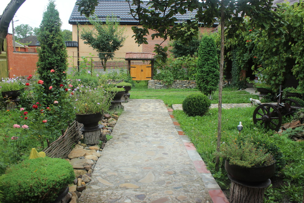 дизайн двора