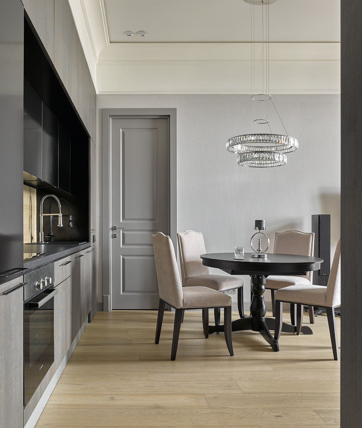 Квартира 65 м2 в стиле Neo classic на Кутузовском проспекте