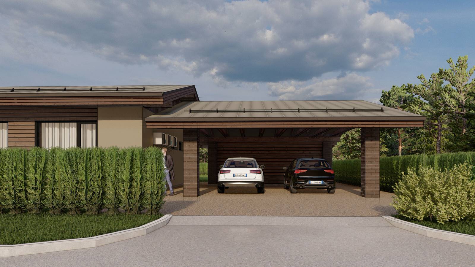 Практичный одноэтажный дом в г. Пенза