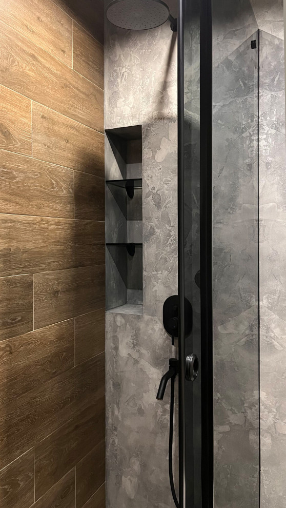 Штукатурка микроцемент ITALICA ANTICO MURO для ванной комнаты