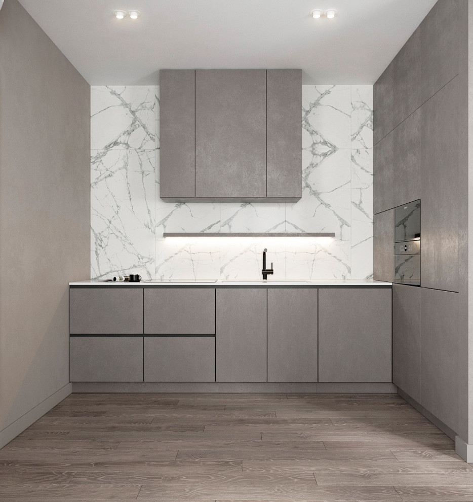 Квартира с вторым светом в современном стиле