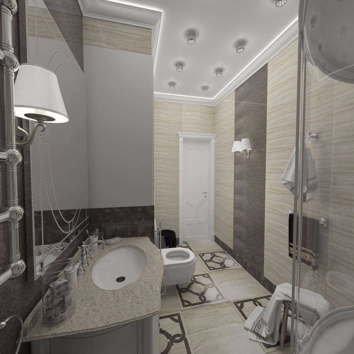 Дизайн-проект квартиры по ул. Серышева