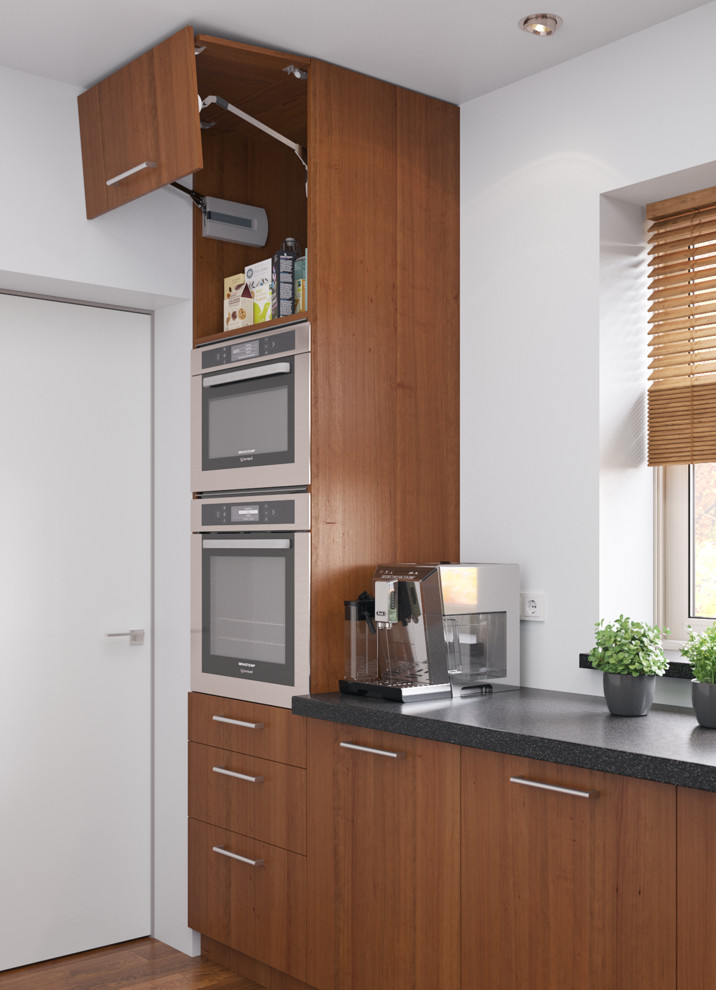 Кухня-столовая в загородном доме