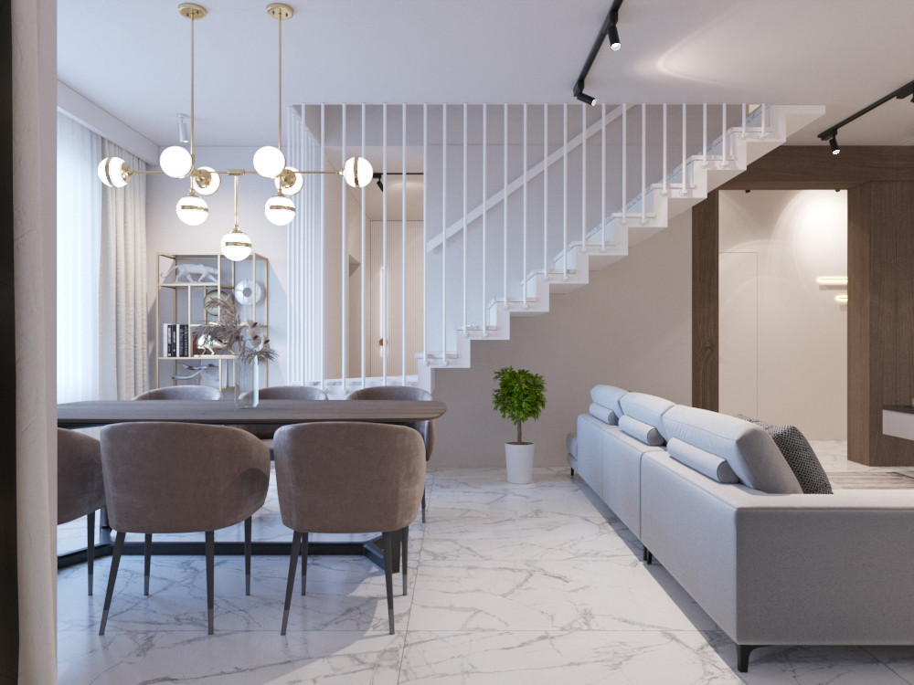 Двухуровневая квартира в Академическом