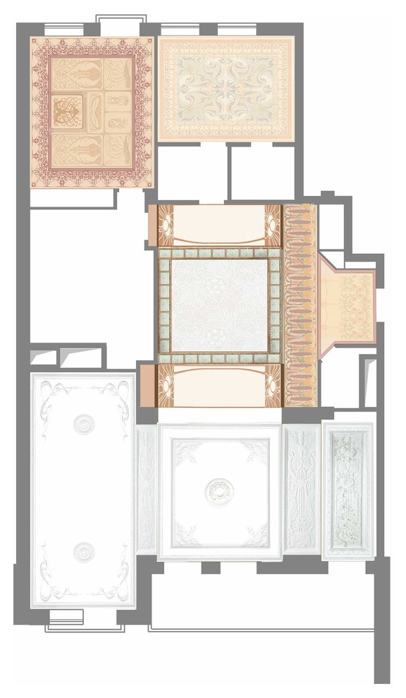 План потолка