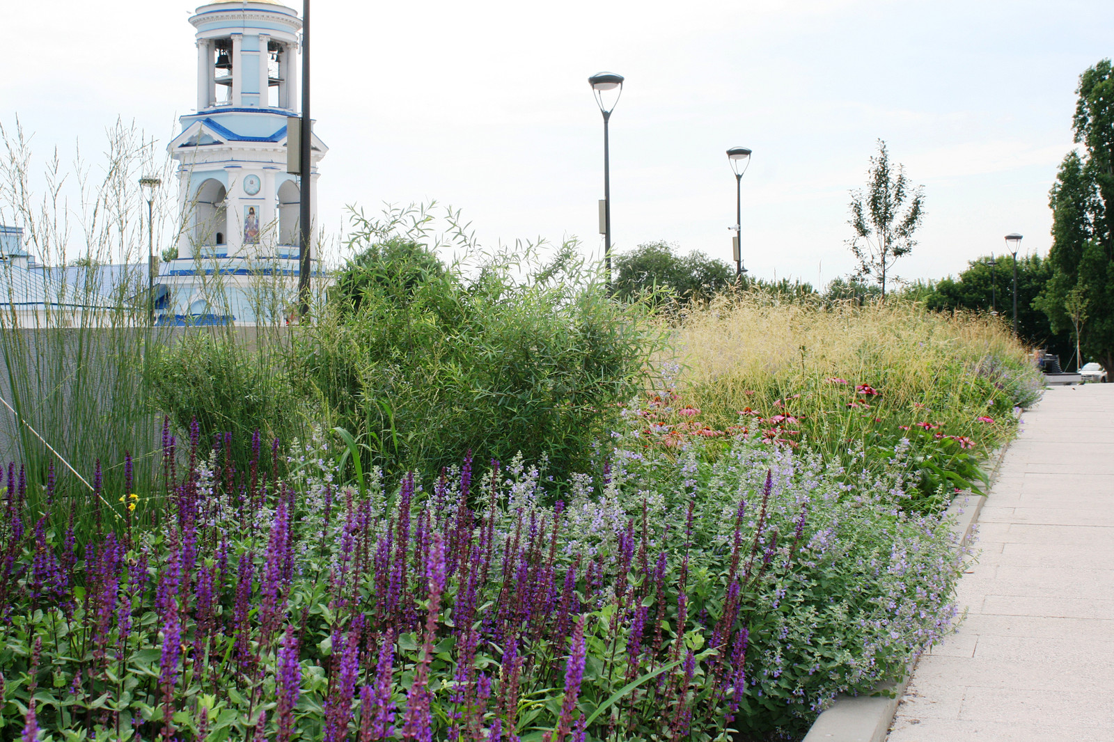 Цветники Советской площади