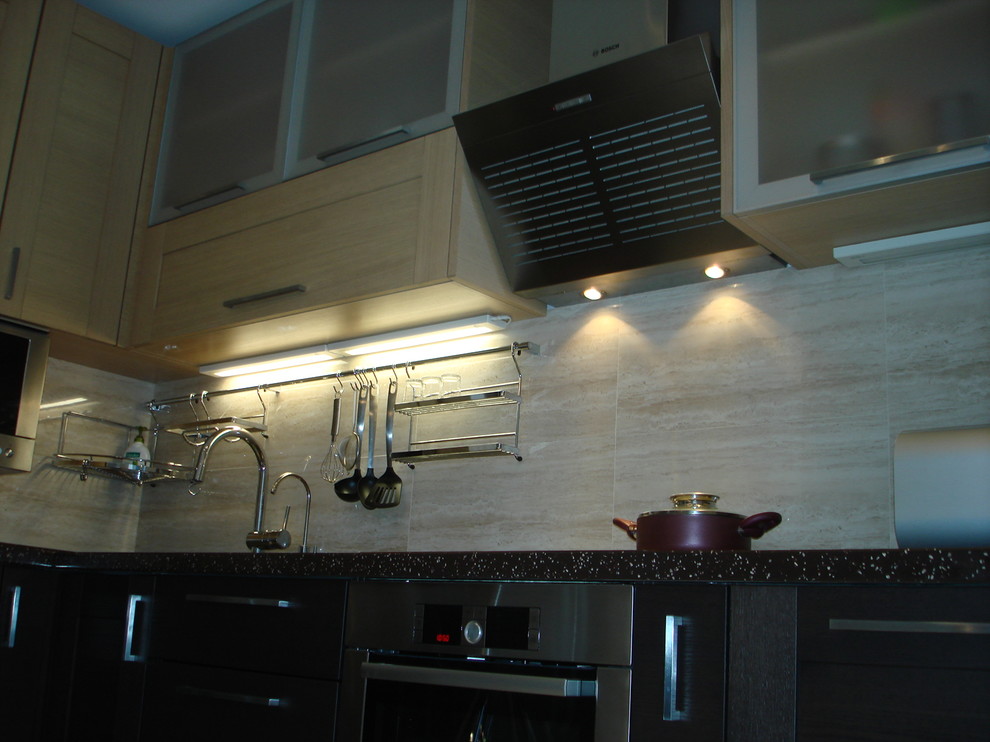 Кухня с барной стойкой