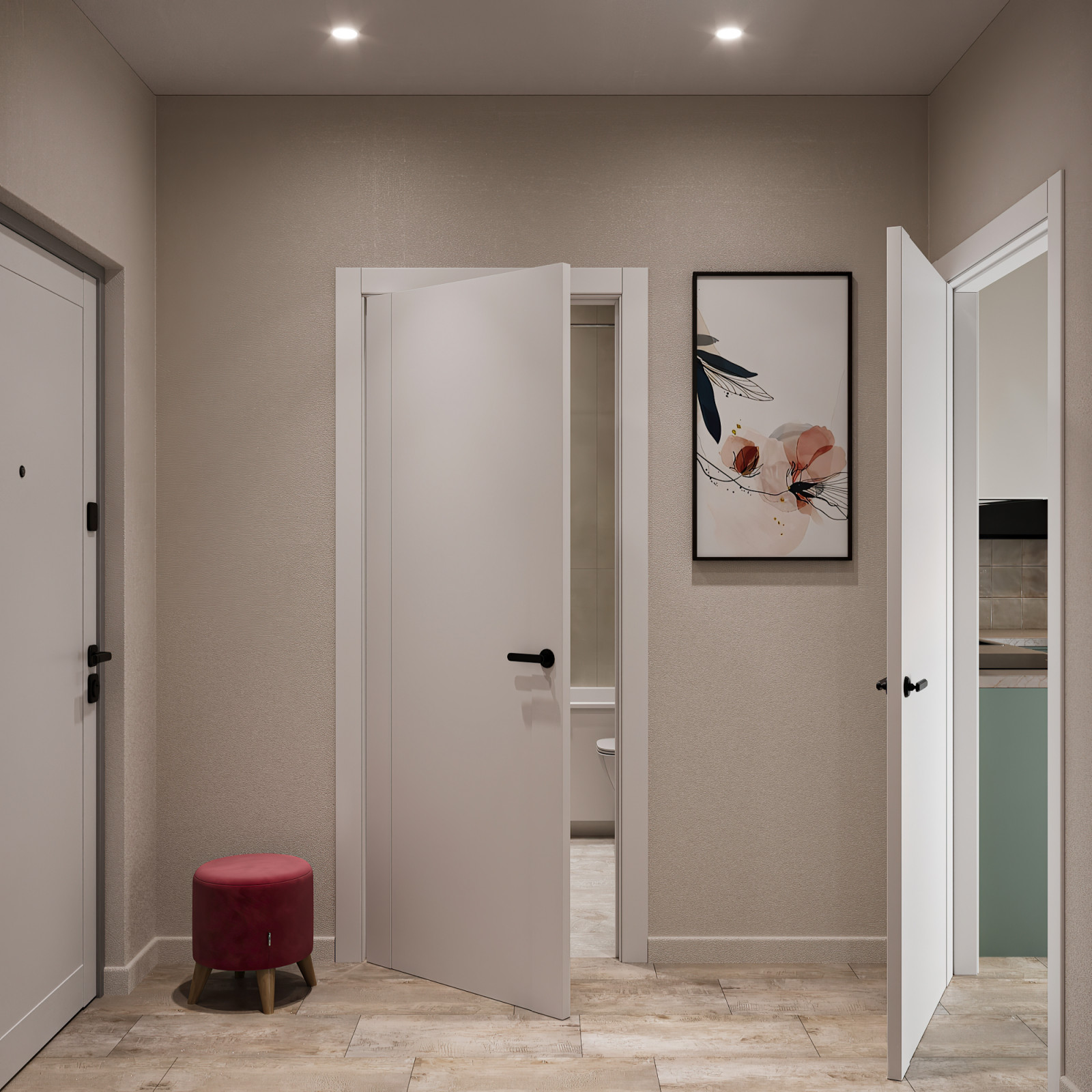 Дизайн проект небольшого пространства — квартиры-студии.