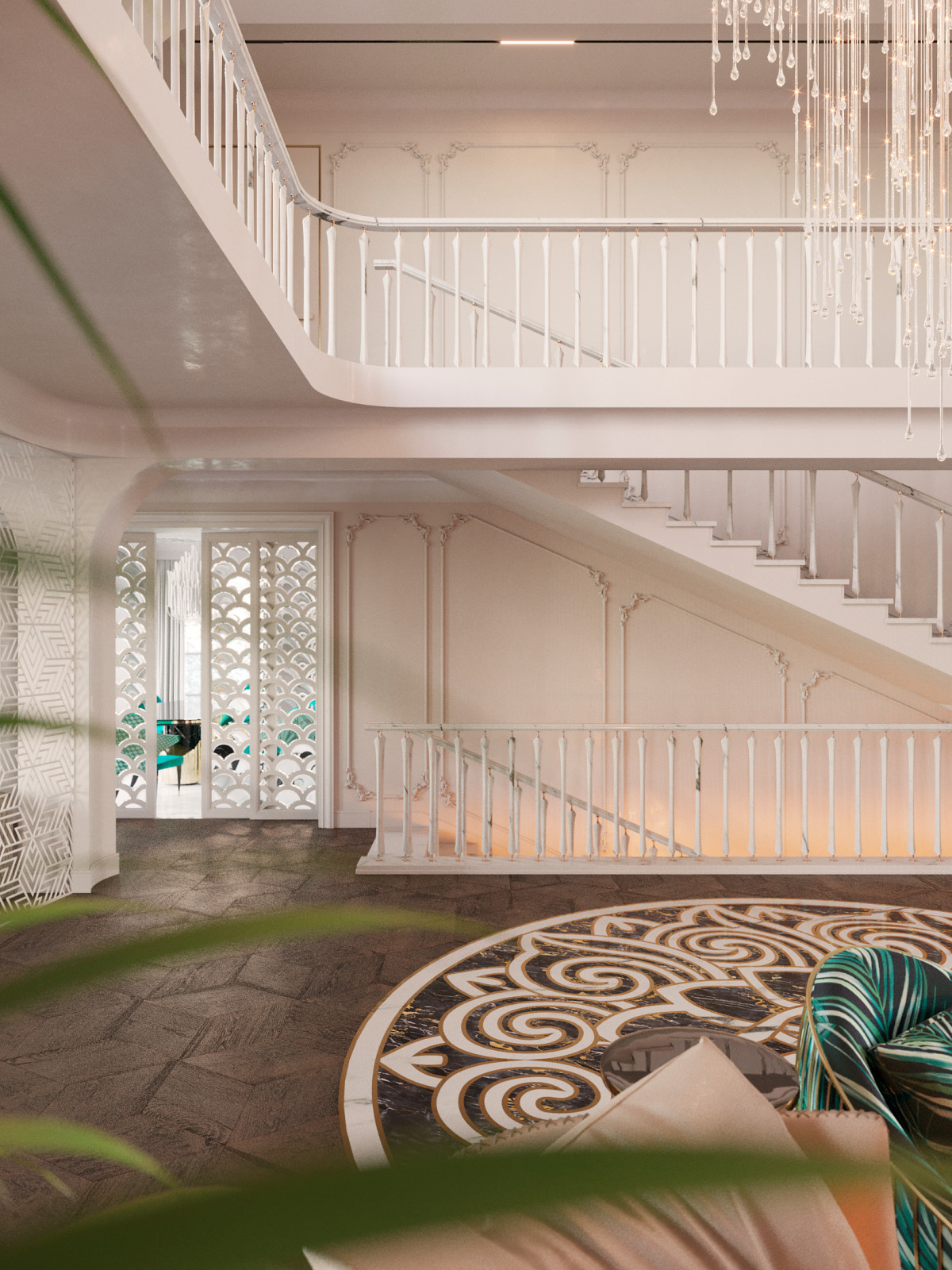 Проект элитного дома. Коттеджный поселок "Резиденции Бенилюкс" в Подмосковье.