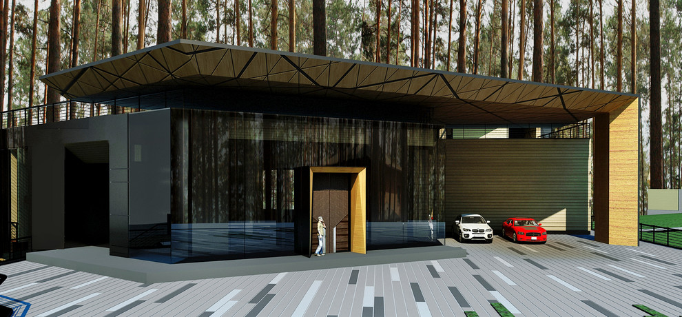 Проект загородного дома 3500м.кв. г.Красноярск