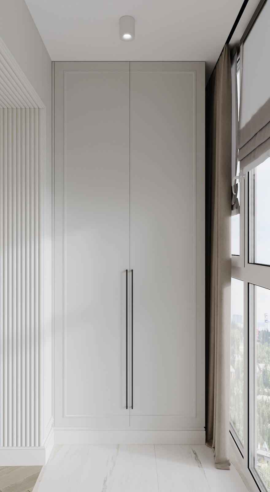 Обложка проекта: Дизайн-проект квартиры в ЖК Лесков