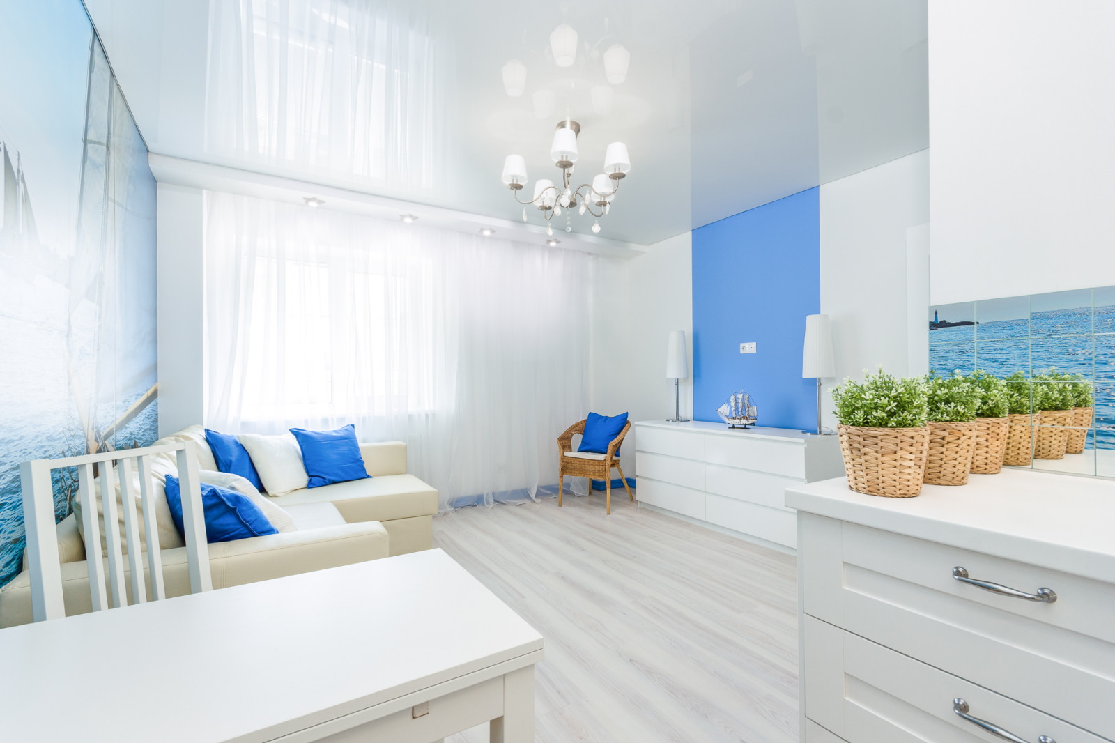Квартира в морском стиле