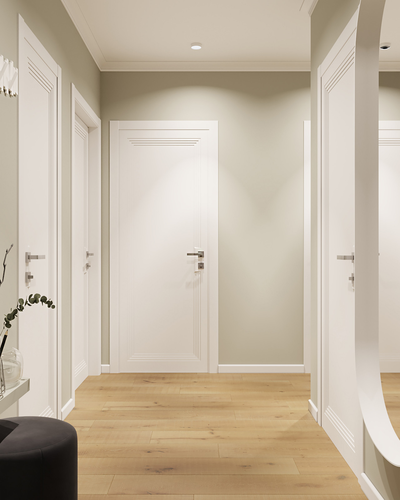 Дизайн-проект квартиры ЖК Поколения. S=78,3 м2