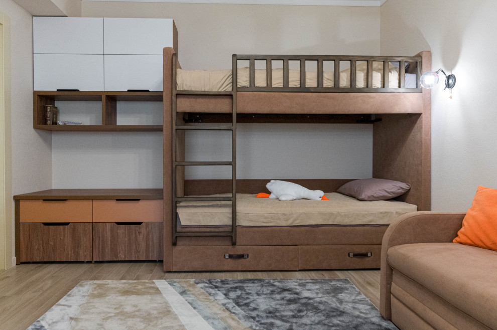 Комната для подростков. Визуализация & Реализация