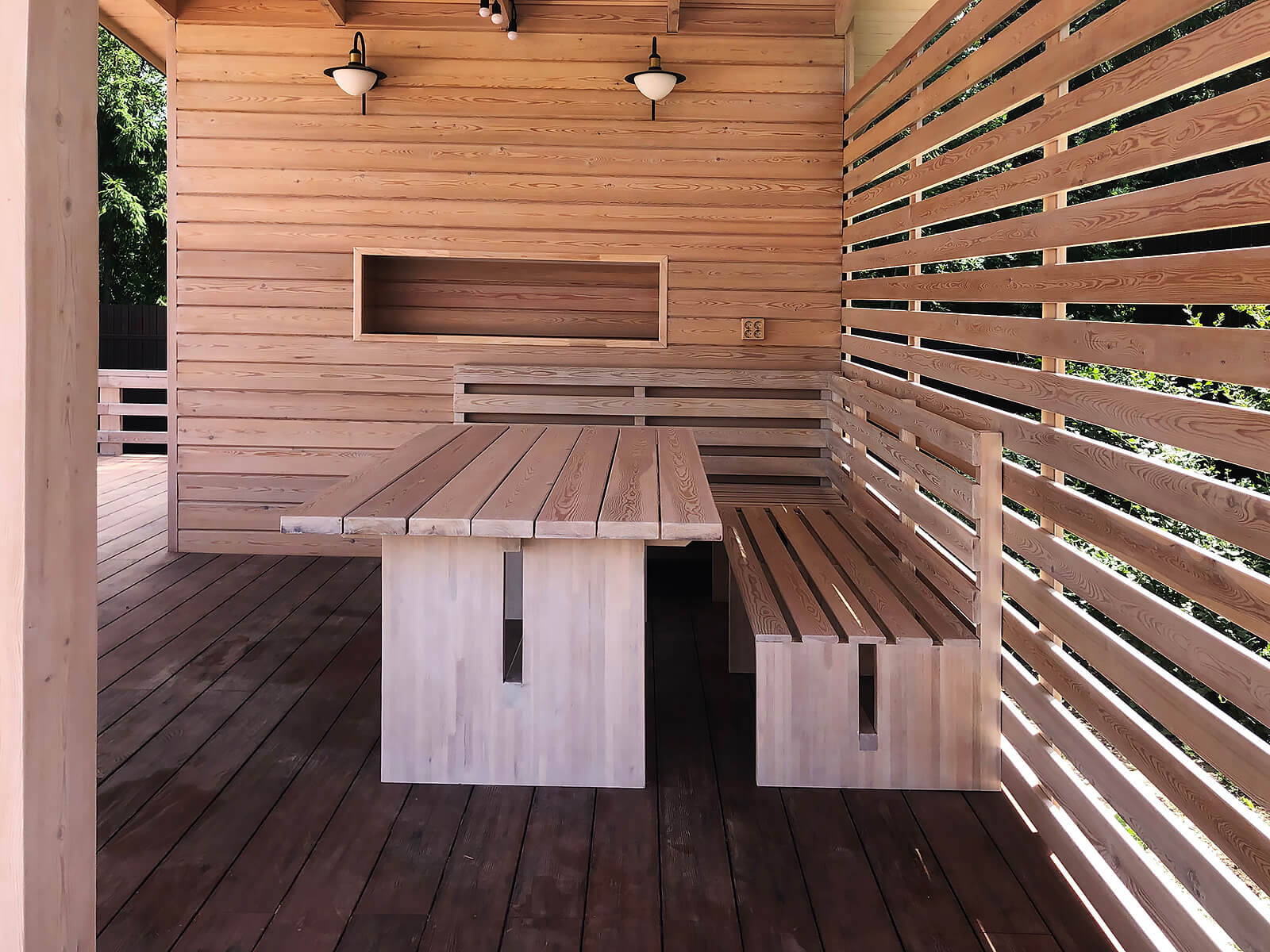 Беседка в Мамонтово